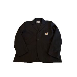Carhartt Wip 'Montana' Black Polyester Blazer Men's Size Small